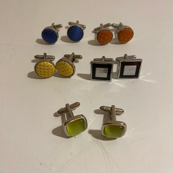 5 Pair Cuff Links (IT) - Picture 6 of 12